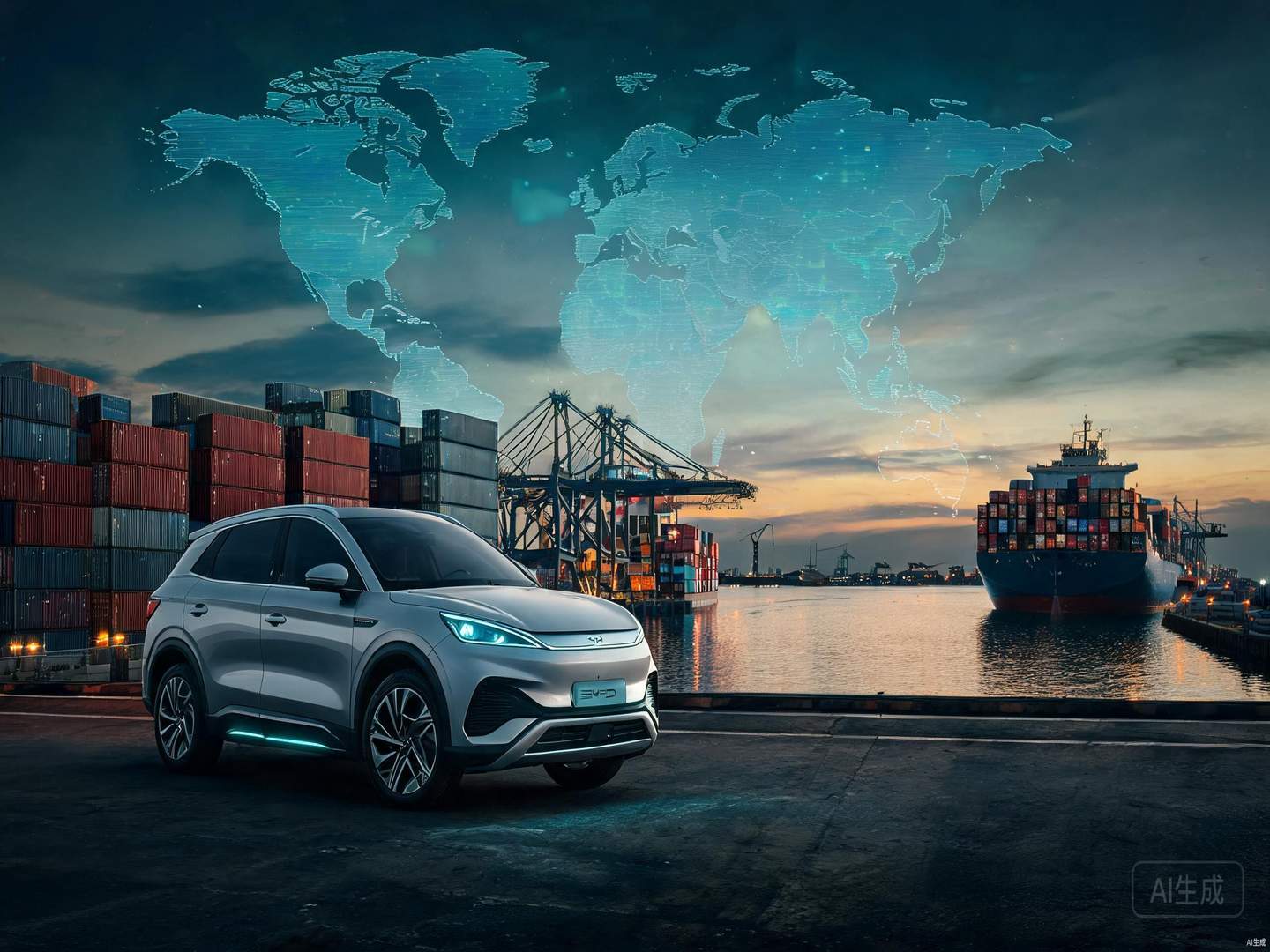 China NEV global export